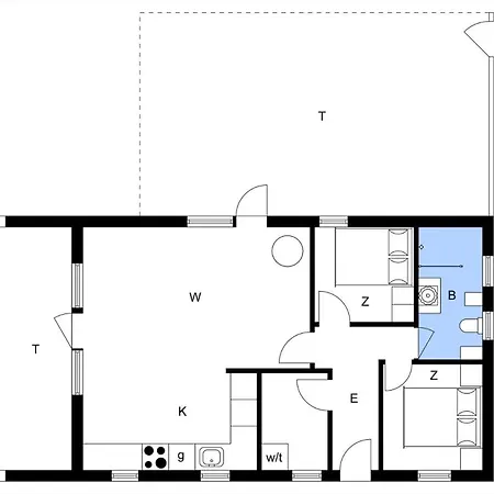 펜션 Bl1205-blokhus-quintusvej-26 블록쿠스